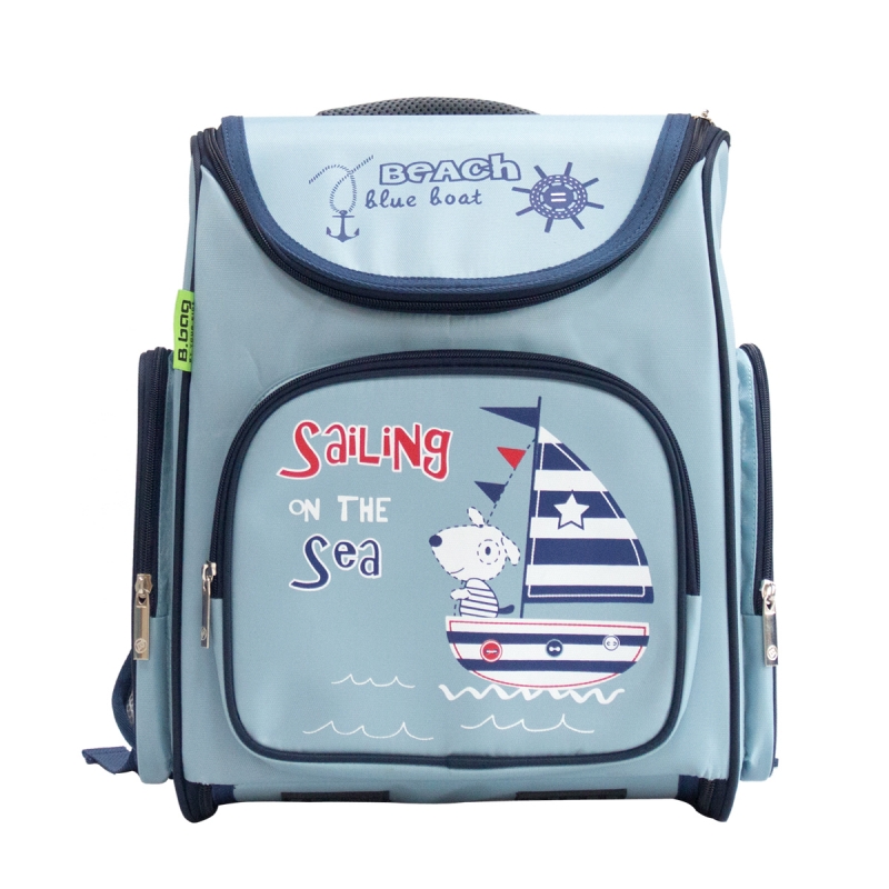 Balo chống gù Beach Blue Boat